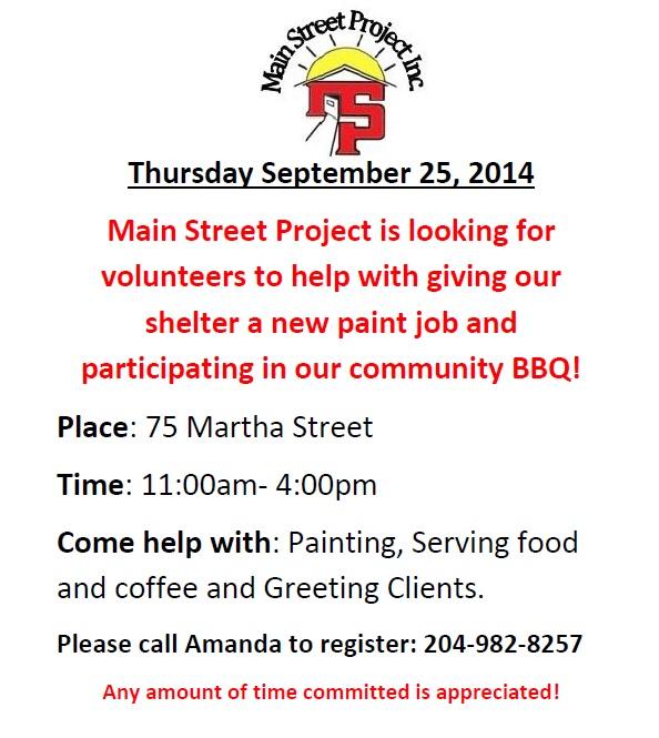 mainstreetwpg's tweet image. Hope to see you there! #volunteer #Winnipeg #MainStreetProject #community #participate