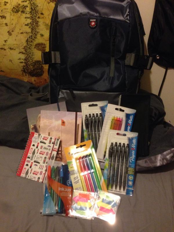 New Uni Stuff! Bring on Monday!!! #university <a href="/PORTDesigns/">PORT Designs</a> <a href="/PaperMate/">Paper Mate</a>
