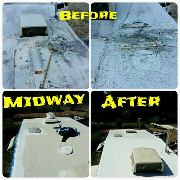 TheRvRoofMan's tweet photo. we take RV roofing serious. #Rvlife #rv #rvroofrepair #travel #traveltime #fix #coat #RvRoofMan http://t.co/R47I7iVvI5