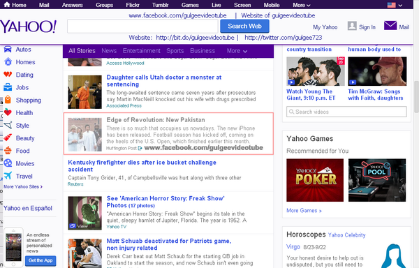 GulGeeOfficial's tweet photo. Yahoo TopNews @ImranKhanPTI Edge of Revolution Pakistan #PakistanIsFamousFor
#CLT20 #ThingsIhateInOthers http://t.co/6bQi6Ai64E