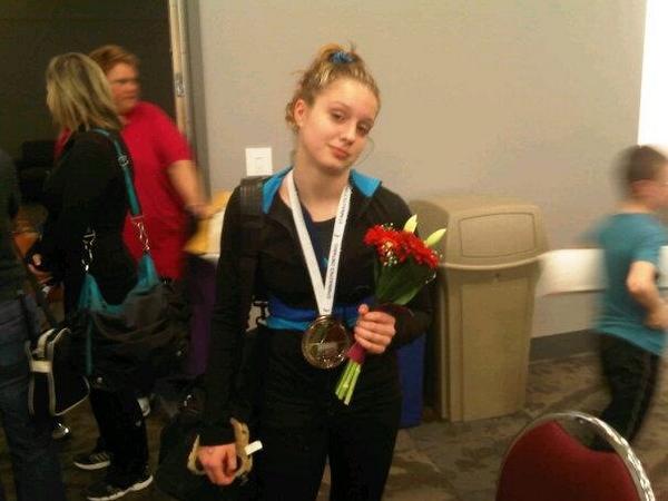 taymallett's tweet photo. throw back to the gymnastics days #NGD2014 2nd in ontario http://t.co/b8CDF9avTk