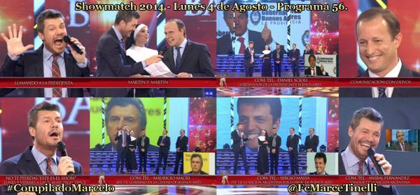FCMarceTinelli's tweet photo. #CompiladoMarcelo SM2014-4/8► Programa 56 @cuervotinelli @jescirio @minsaurralde @danielscioli @SergioMassa @fredy_pv http://t.co/k0XFf5M5dD