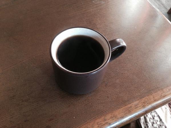 Yuuki_eng's tweet photo. My grandfather made me a cup of coffee and it's awesome :P http://t.co/jhcjAchEEk