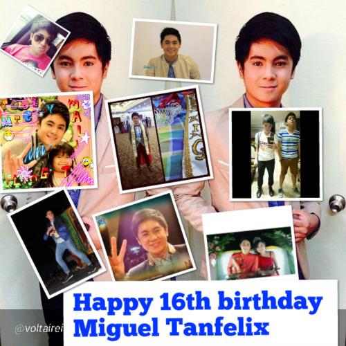   HAPPY BIRTHDAY MIGUEL TANFELIX MORE BLESSINGS TO COME...... 