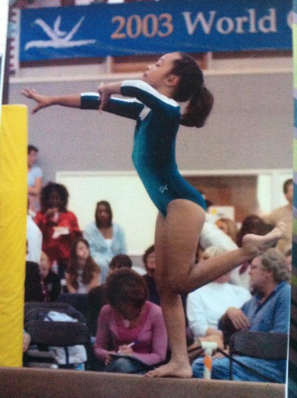 rizzastarz10's tweet photo. #NGD2014 First competition when I fell off the beam like 20 times. ππ http://t.co/E6VHsyKx8c