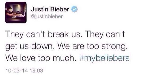 BelieberOfVzla's tweet photo. 1 RETWEET = 1 VOTE #MTVKickOff #Beliebers
#EMABiggestFansJustinBieber http://t.co/H5sUxyogmi