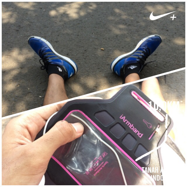 Babaruz's tweet photo. I did it, i made it, impossible is nothing I just ran 10,0 km with Nike+. http://t.co/d7joJi4mgR #nikeplus http://t.co/o1Zd89QXVC