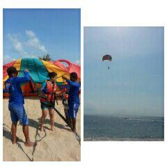 goi_oza's tweet photo. Parasailing &amp; Flying Fish @ Tanjung Benoa..wohoooo..uhlalaaa http://t.co/H0cIbeXrQO