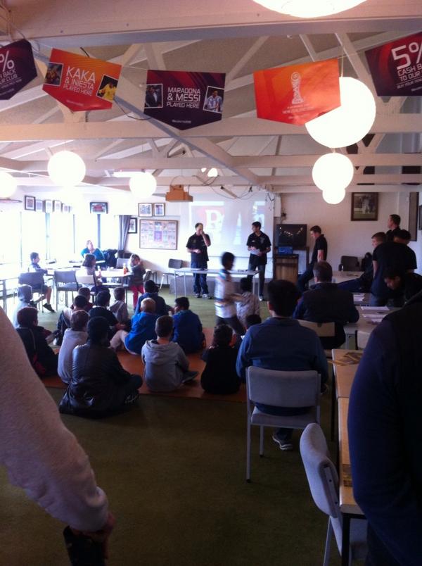 EllerslieCC's tweet photo. Junior Muster Day #ECC http://t.co/AdboIX9UIg