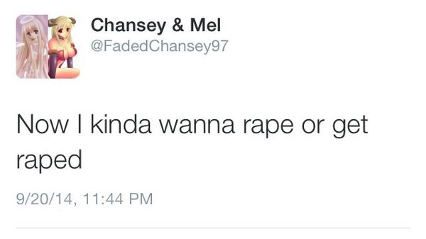 Hansenkiin's tweet image. You're disgusting. #chatlogs