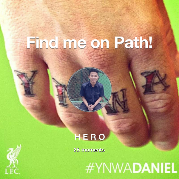 stevenhalim86's tweet photo. I've shared 28 memories with my friends on #Path - see them now at http://t.co/0UALS9a7Gn! #thepersonalnetwork http://t.co/TkMptBM0rD