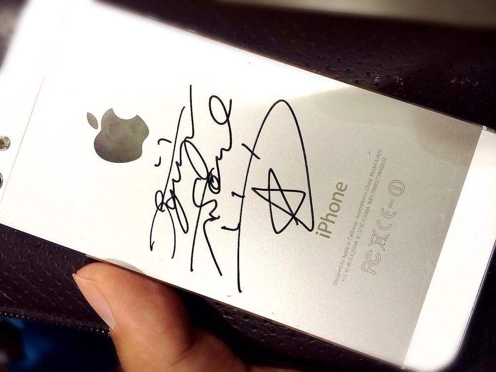 三代目JSB直筆サイン入りポスターEXクレカ 三代目JSB直筆サイン入り