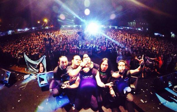 #xtremeinfo Foto live terbaru Burgerkill saat tampil di Semarang