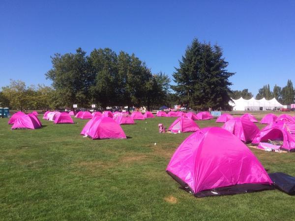 pixotale's tweet photo. Pink Tents - Day 2 of 3- day walk at Marymoor Park. @the3day #the3day https://t.co/B7CjDeqRNs http://t.co/ux2bJMGa3W