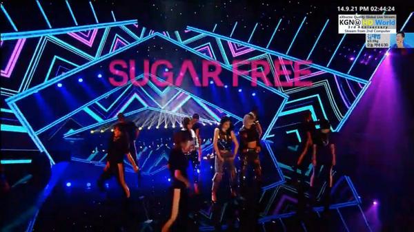 Jingtato's tweet photo. T-ara's SugarFree performance on Inkigayo 21/09/14
#티아라 . #슈가프리 http://t.co/Hfex0iqOND