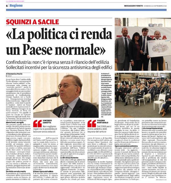 Fabio Millevoi (@fabiomillevoi) on Twitter photo "Non c'è ripresa senza il rilancio dell'edilizia" Squinzi #Confindustria #Sacile oggi su <a href="/messveneto/">messaggeroveneto</a> <a href="/Valeriopnt/">valerio pontarolo</a> "Non c'è ripresa senza il rilancio dell'edilizia" Squinzi #Confindustria #Sacile oggi su <a href="/messveneto/">messaggeroveneto</a> <a href="/Valeriopnt/">valerio pontarolo</a>