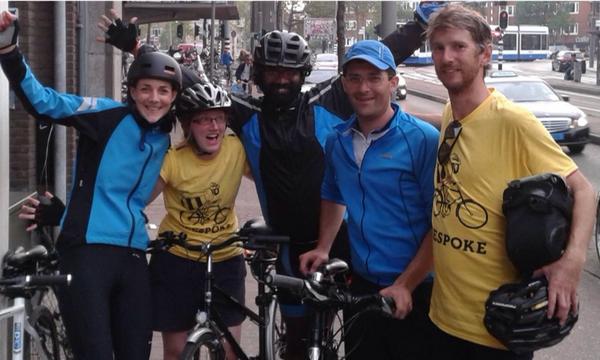Congratulations to our amazing cyclists finishing 3 days #cycling #London2Amsterdam. So grateful for the support!