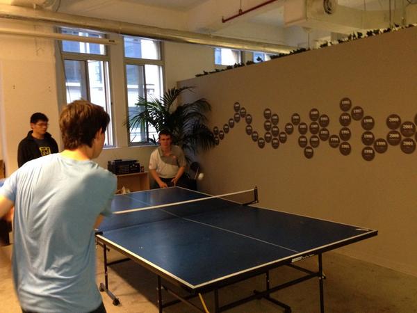 CodeCadets's tweet image. Table tennis #codeworks
