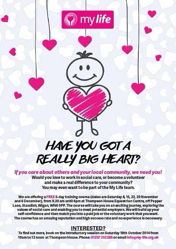 Cazzatomlinson's tweet image. #Makingcaringcommon FREE training available for all @MyLife_CIC you just have to be age 16+ @TLAP1 @skillsforcare