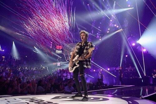 1DDailyReport's tweet image. Les boys au IHeartRadio Music Festival cette nuit #33 -L