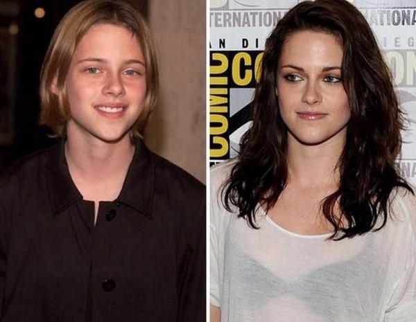 n0wandth's tweet photo. Does anybody else think Kristin use to look like a boy? http://t.co/8ZuO0MW1Si