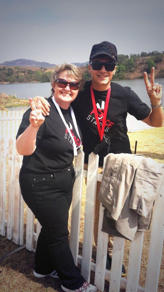 PeaceStarts's tweet photo. @collettdawson  and @Cito1974 #posingforpeace @AXE_SA http://t.co/5yitHVfY9V