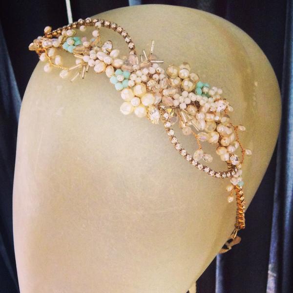 HFCouture's tweet photo. I make these :) #bridal #wedding on show next week @nationalwedding Earls Court. D31. http://t.co/5e5FLE4vJr