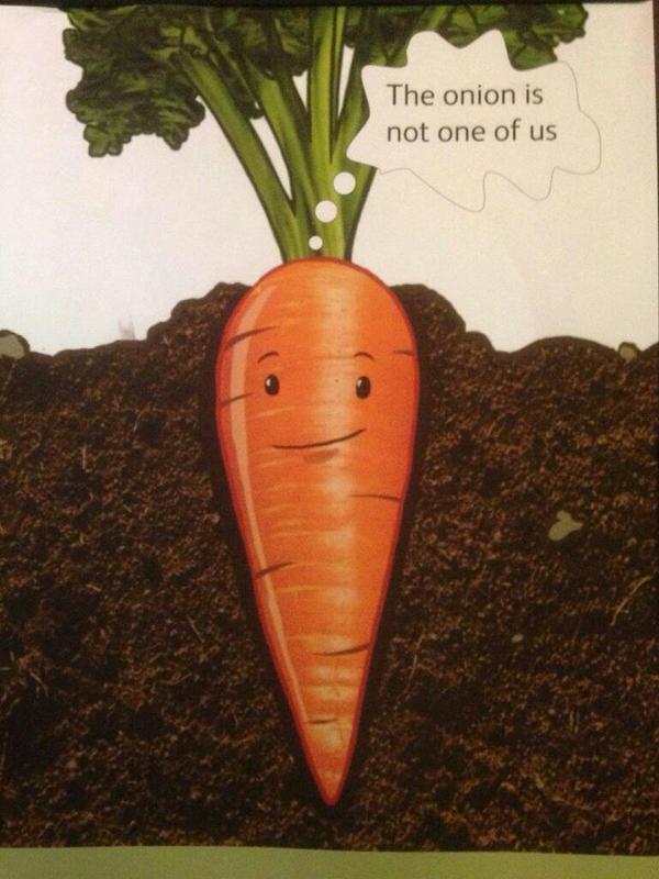 The profound thoughts of carrots...