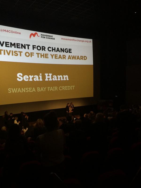 M4COnline's tweet photo. And the winner is....@SeraiHann! Congratulations! A standing ovation for our Activist of the Year #movement #Lab14 http://t.co/0d2FeELg9x