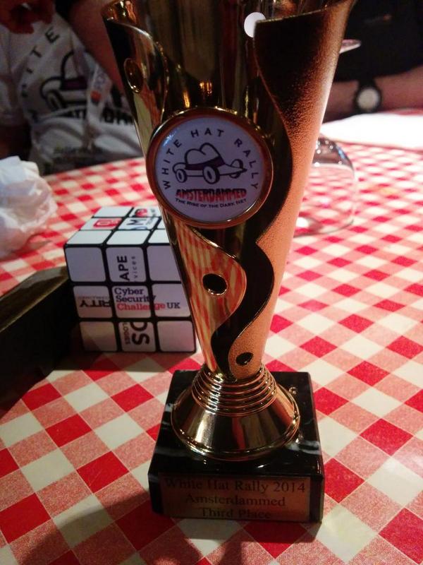 the_fleabags's tweet photo. Third place overall, good result #whitehatrally http://t.co/o5npW82Ume