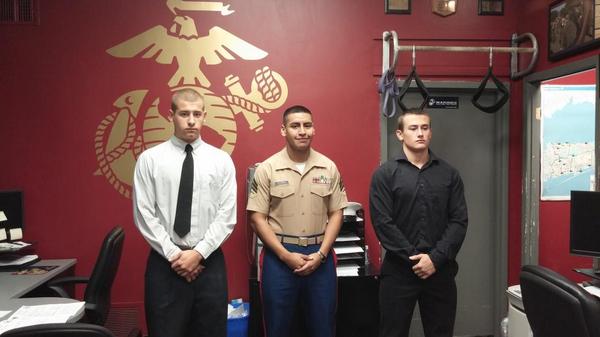 rsspatchogue's tweet photo. Off to make history!  #USMC http://t.co/URc51RCqWH