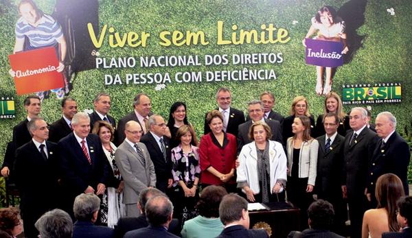 Dia Nacional de Luta da Pessoa com Deficiência. Em 2011, Dilma criou o programa #ViverSemLimite