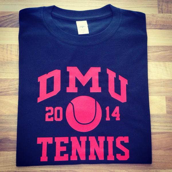 print_wizards's tweet photo. Some tshirts we printed this week for @DmuTennis #dmu #DMUFreshers #printwizards #Leicester http://t.co/WUdOSFp2W5