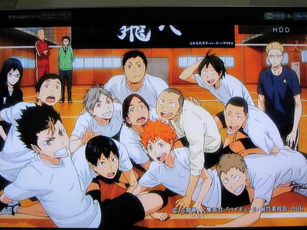 Twitter पर 喰種 ｸﾞｰﾙ になりたい 腐女子 ありがとうハイキュー 見たとき涙でキャラクターが滲んで見えた ハイキュー2期期待してるよお前ら ハイキュークラスタさんと繋がりたい Http T Co Xkts2qnkna