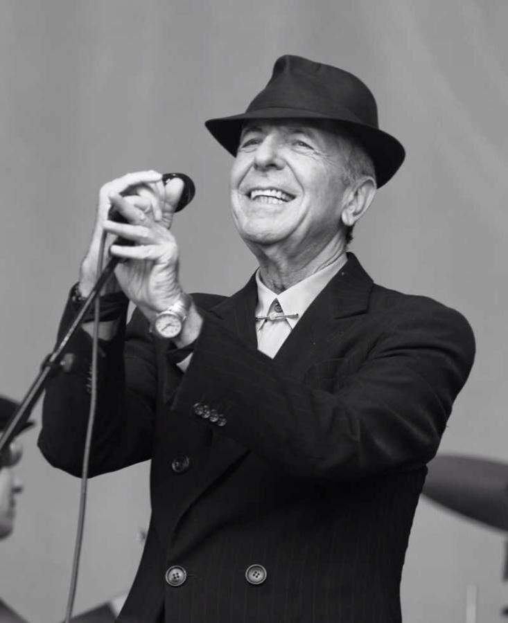 Leonard - Famous Blue Raincoat         Happy Birthday, Maitre 