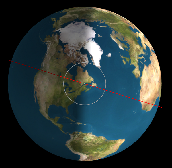 Satflare's tweet photo. @NASA @SpaceX #ISScargo To track both Dragon and the ISS in real time up to docking: http://t.co/ZjywRoaTnW http://t.co/kE01Sq8QS7