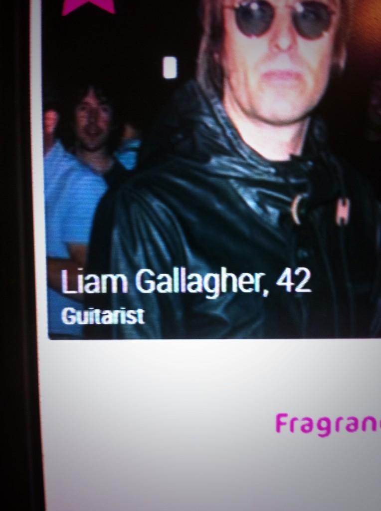 Happy birthday to guitarist Liam Gallagher 