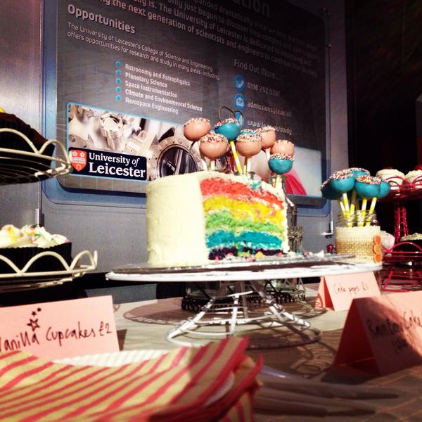 BitsysEmporium's tweet photo. The Cupcakery is back at @spacecentre today. Next to the planetarium. #creatorfair #spaceisawesome #leicester #cake http://t.co/Sati4TvBn6
