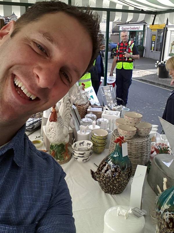 HarveyShop's tweet photo. The @ShipstonFood Festival is here!!! Richard &amp; Carol are manning the stall in town and the shop is open too http://t.co/HcFsRXeigU