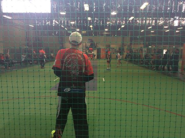 DJFreshSA's tweet photo. #GuinnessWorldRecord for indoor cricket set by @Tigers_Guinness.   #26Hours https://t.co/4wJavxUzdY http://t.co/koFgmKe3pB