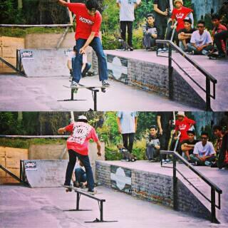 RT"<a href="/BipangHC/">BIPANG HARDCORE</a>: Ini bassis kami :) <a href="/NikoSetyoL/">Nick's!</a> dia make baju <a href="/LastScreamCloth/">Last Scream.cloth</a> loh.. banyak katalog terbaru, check !! "