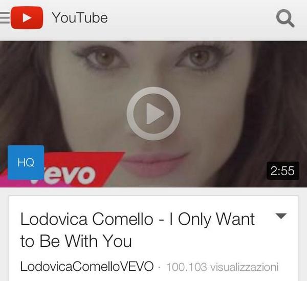 WebTiniLodoIT's tweet photo. #Dato; #IOnlyWantToBeWithYouVideo tiene mas de 100.000 reproducciones!
¡Que locura!Y ahora vamos por mucho mas👏💜🎤 http://t.co/OTmi5bkNFL