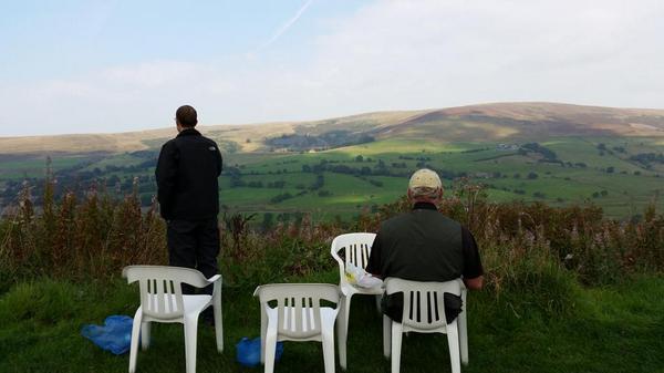 What a perfect lunchtime observation point. Great view across the valley #dofe #whatwedo