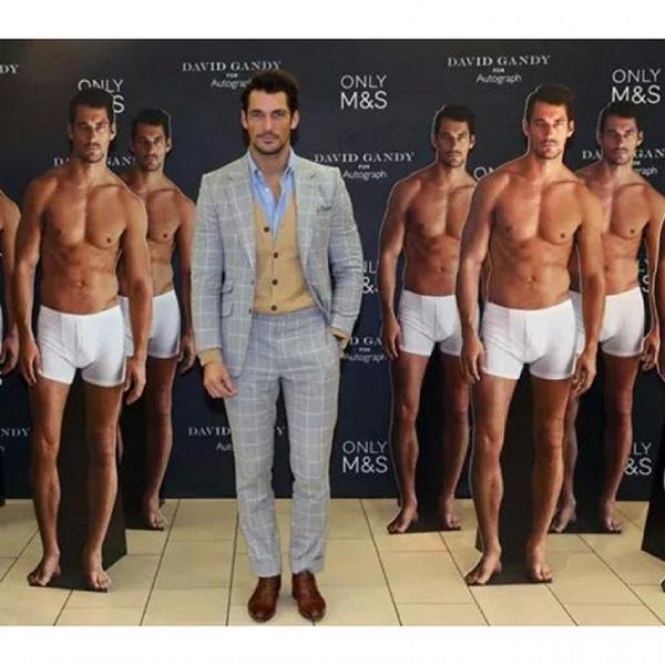 behindtheseenTv's tweet image. David Gandy underwear launch (2014) #davidgandy #markandspencer #supermodel #behindthescenes #follow #followme