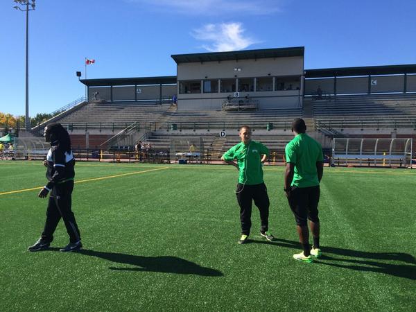 TampaBayRowdies's tweet photo. We've arrived at Clarke! #Edmontour http://t.co/UKuJyofE03