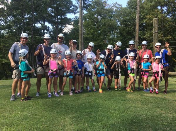 rags1611's tweet image. The Bear Clause is ready for the Ropes Course at Bethesda Park. #howhow @ArapahoeNation