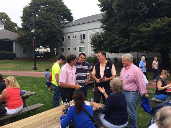johnchapman2014's tweet image. Enjoyed talking to voters at the @Barnstable375 Town Picnic with @Heffernan2014 and @AdamforStateRep #mapoli #ma09