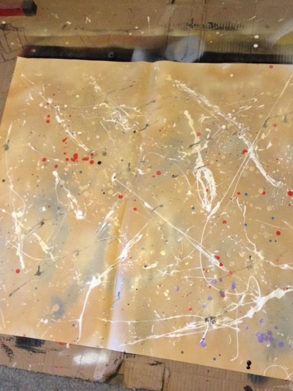 reddevangdast's tweet image. #backgroundwork for some #stencils #stencil on #paper #wheatpaste
#workinprogress 4 
theartfabric.com