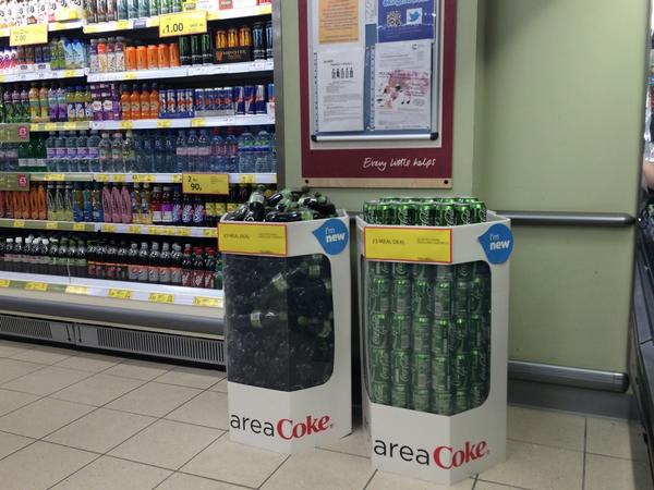 Trade driving new <a href="/CocaCola/">Coca-Cola</a> Life <a href="/KingEdwardSt/">King Edward Street</a> have you tried yours yet? #shareacoke <a href="/TradeItTweetIt/">Trade It Tweet It</a> <a href="/Nozzaldo/">Steve Newell</a>