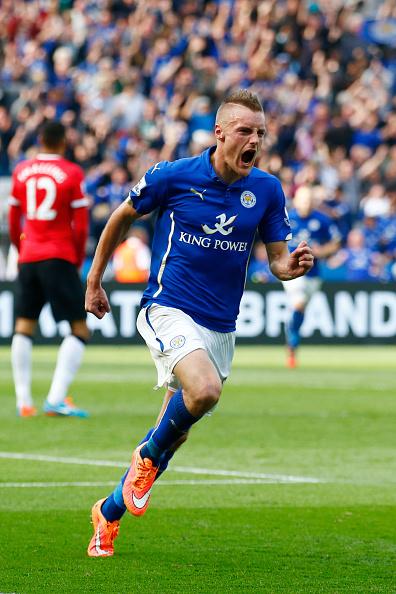 WhoScored's tweet photo. .@vardy7: MotM vs Manchester United - Rating 9.34, Goals 1, Assists 2, Shots 1, Key Passes 6 @OfficialFOXES #LEIMUN http://t.co/E7UshRyjd1